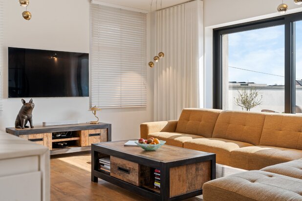 Prachtige duplex met ruim zonneterras (65 m²) en groen uitzicht