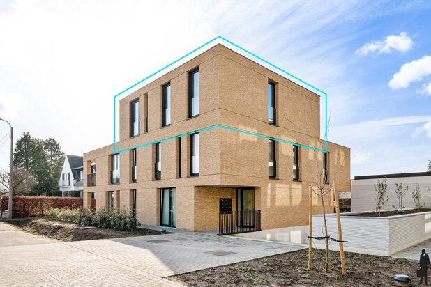 Exclusieve penthouse met ruim zonneterras te Haacht.