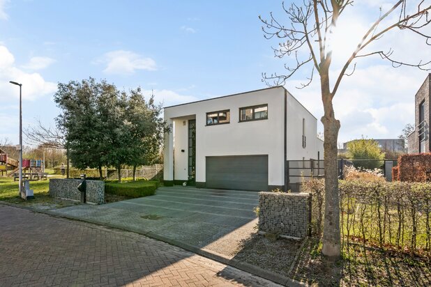 Energiezuinige en hedendaagse villa met degelijke afwerking in Hasselt