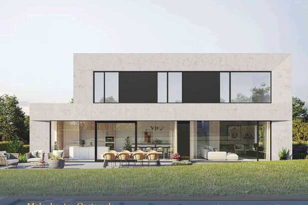 Bouwgrond van 1050 m² met 4-gevel op maat