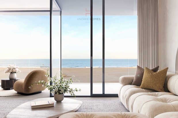 Nieuwbouw. Appartement 5de verdieping - Zeedijk Het Zoute.