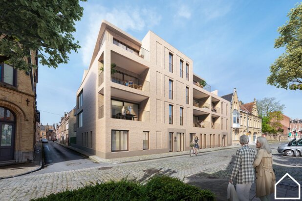 Mooi en stijlvol nieuwbouwappartement in het hart van Ieper