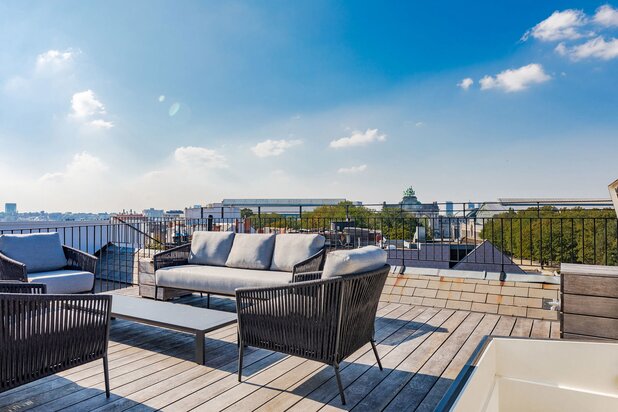 District Cinquantenaire : duplex-penthouse