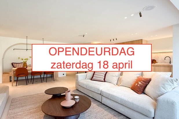OPENDEURDAG – Zaterdag 18 april | 14u–17u