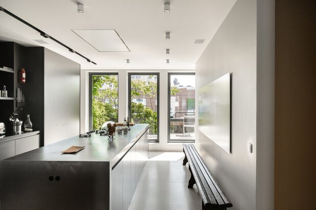 NYC vibe in luxe penthouse met weelderige daktuin 