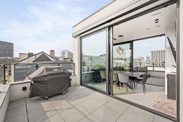 Luxueuze stadswoning met lift en zonneterrassen 
