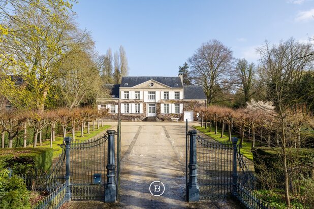 Exclusieve manoir aan de poorten van Brussel