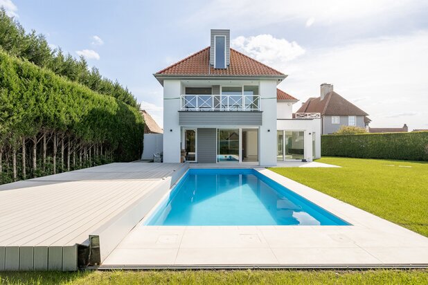 Prachtige ongemeubelde nieuwbouwwoning nabij het centrum van Knokke