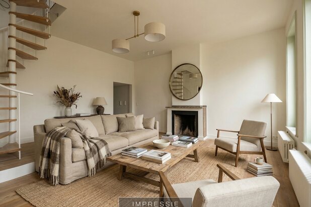 Exclusief duplex met dakterras aan de Groenplaats