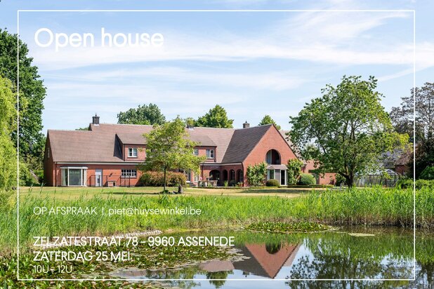 Landelijke villa op riant perceel