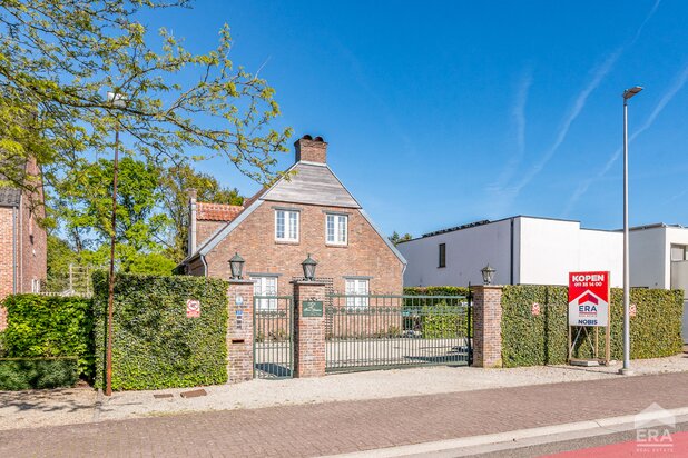 Karaktervolle open bebouwing in het centrum van Zutendaal