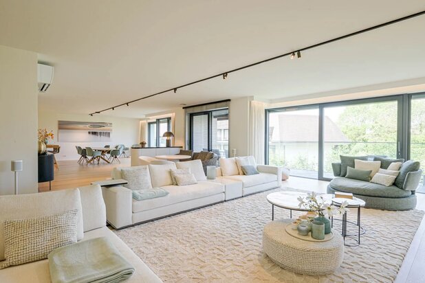 LA RIVE: exclusief en dubbel nieuwbouwappartement met 73m² zonneterrassen