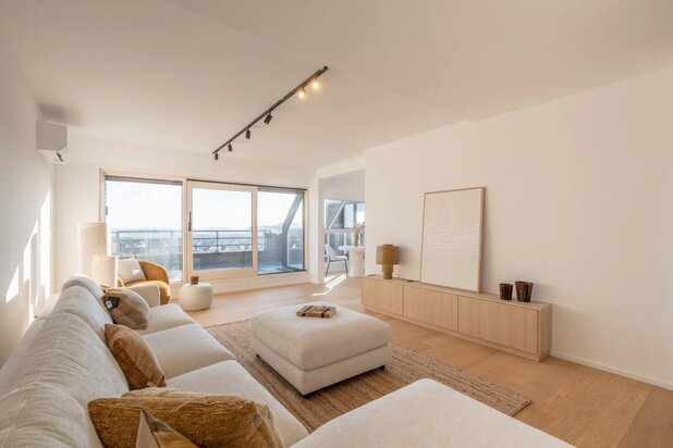 Ruime penthouse van 174m² met vier slaapkamers en zonneterras