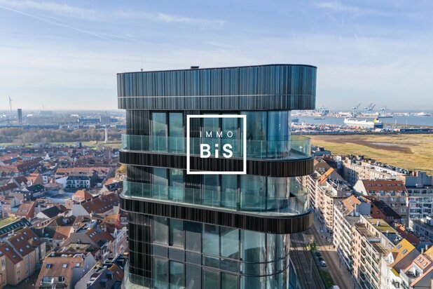 Hoogste Penthouse van Knokke - volledig plateau met 360° uitzicht