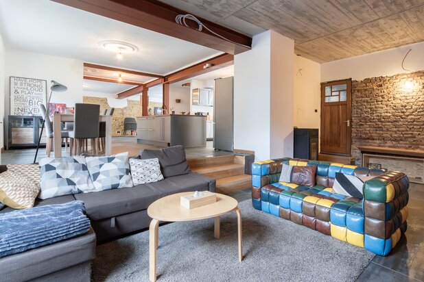 Huis met 3 slpks, tuin, terras en garage in Toernich