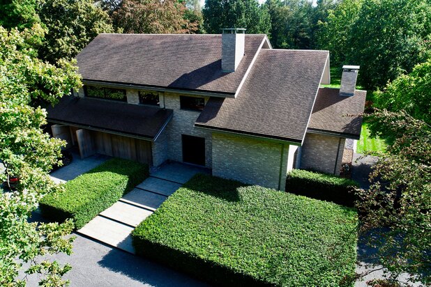 Exclusieve designvilla in het groen van Kapellen