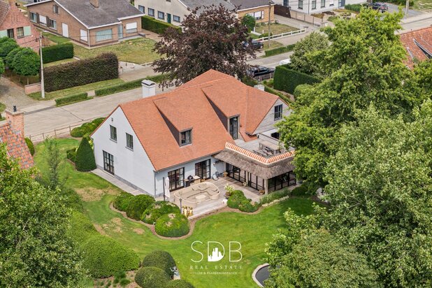 Wonen in het groen van Lochristi -  landelijke villa op 2.265 m²