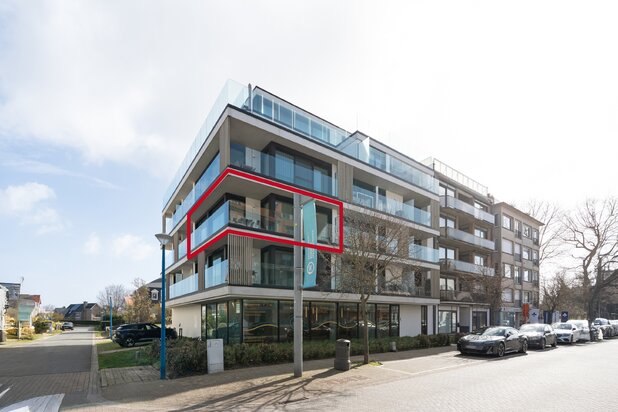 Uniek hoekappartement te koop in Sint-Idesbald!