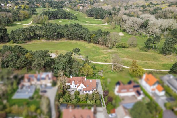 Villa Zoute style à vendre Royal Zoute golf vues dégagées