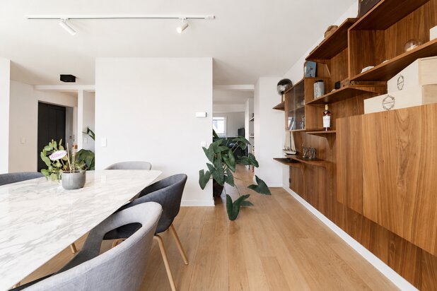 Un triplex penthouse quartier Square Vergote