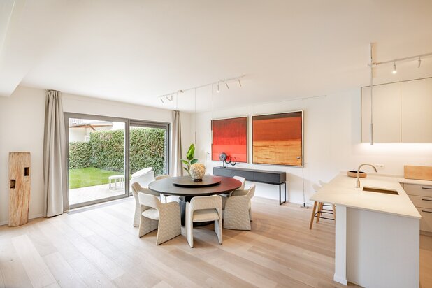 Schitterend  appartement met tuin op toplocatie! 