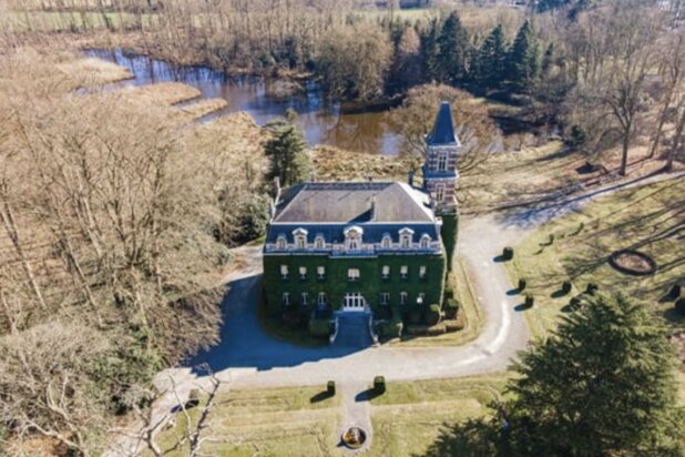 Vlak bij Gent, karaktervol kasteel op een uitzonderlijk domein van ca. 8 hectare