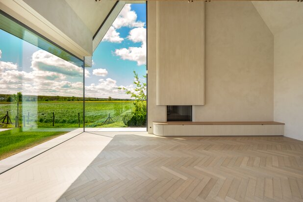 Sublime newly built villa with swimming pool and panoramic views over the Knokke polders