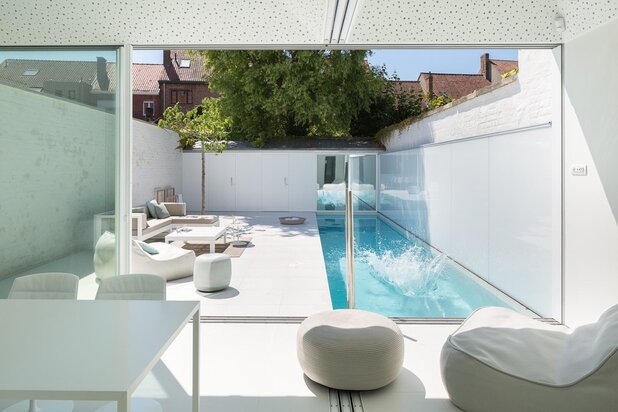 Exclusieve herenwoning met stadstuin en zwembad in Brugge