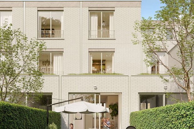 Exclusieve herenwoning met uitzonderlijke tuin Klein Berchem