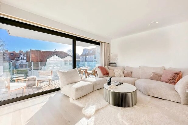 Zeer luxueus afgewerkt appartement met aangenaam zonneterras - Zoute.