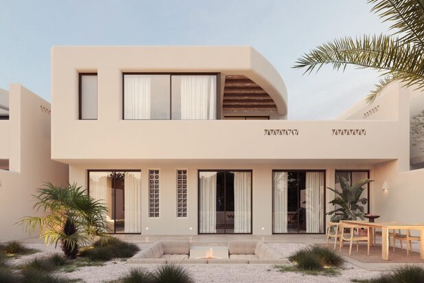 Vrijstaande woningen met uitzicht op de bergen in La Finca Golf Resort, Costa Blanca Zuid, Spanje
