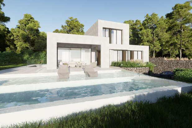 Luxe Villa met Privé Zwembad en garage  te koop in Las Colinas Golf Costa Blanca Zuid Spanje