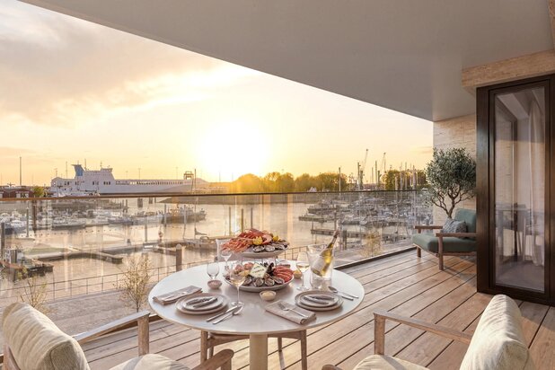 Luxe appartement met drie slaapkamers en fantastisch zicht