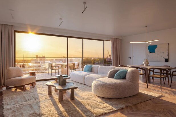 Exclusieve penthouse met groot terras en prachtig zicht 