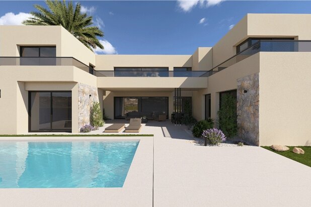 Luxe villa met privé zwembad in een luxe golfresort Altaona – Costa Calida Spanje