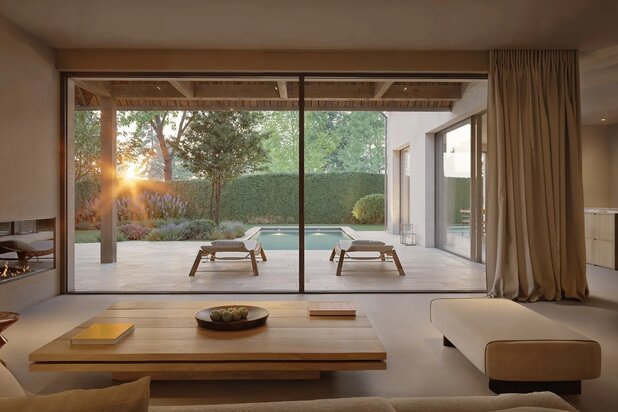 Nieuwbouw villa in Zoute stijl aan de Magere Schorre