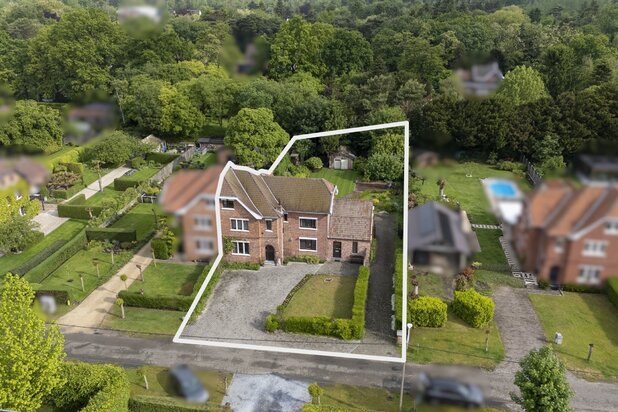 Charmante, zeer ruime, gerenoveerde ingenieursvilla in groen
