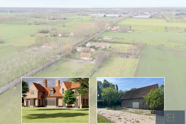 Landgoed met schuur en goedgekeurde bouwplannen 