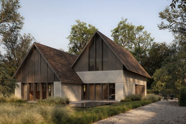 Villa casco à vendre Knokke dans un quartier résidentiel