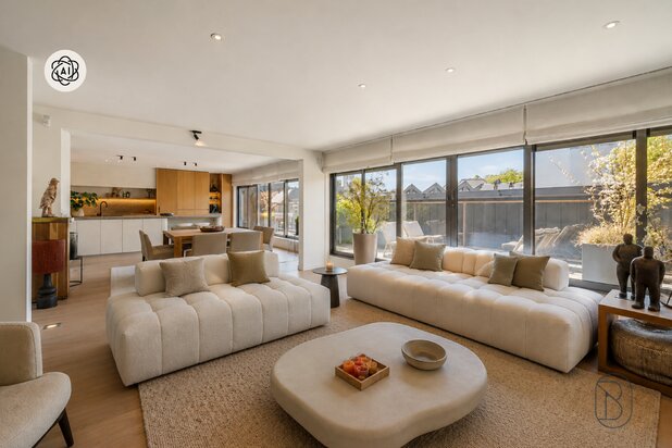 penthouse exclusif avec 3 chambres et 2 salles de bains