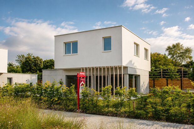 Laatste villa aan de rand van het Donkmeer aan 6% btw
