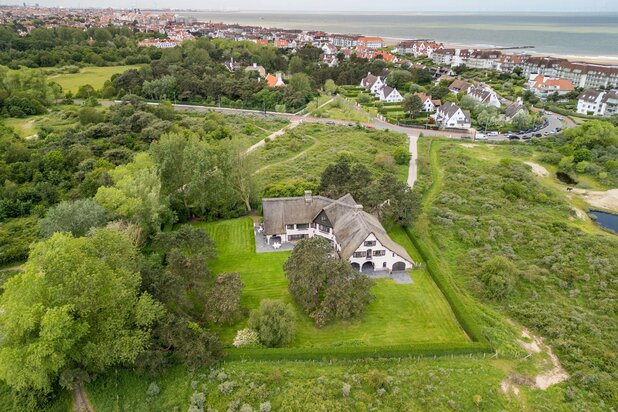 Villa Roze Hoeve te koop Zoute Zwin iconisch domein 