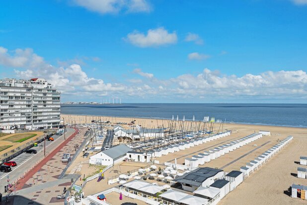 High-end appartement met zeezicht te Duinbergen.