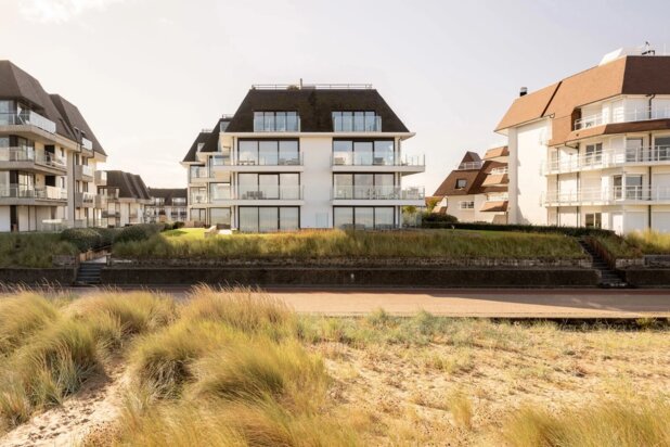 Appartements rez-de-chaussée avec vue mer et jardin au Zoute