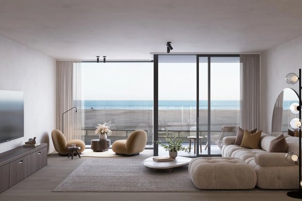Residence Savoy, Zeedijk-Het Zoute – exclusive high-end new-build apartment located on the first floor.