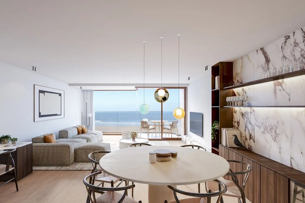 Residence Savoy, Zeedijk-Het Zoute – exclusive high-end new-build apartment located on the first floor.