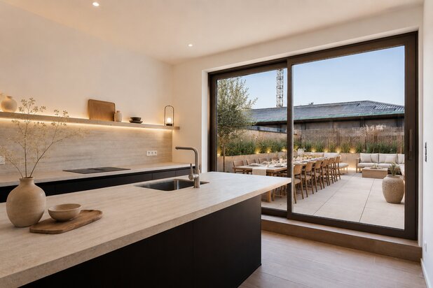 Exclusief gerenoveerd duplex appartement aan Opera