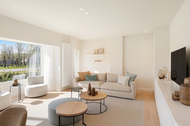 Exclusieve koppelvilla met hoogwaardige afwerking op een toplocatie in Duinbergen.