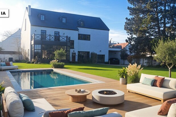 Villa de caractère sur ± 21 ares + Triplex indépendant