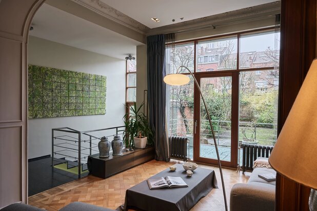 Elegante herenhuis op Place Brugmann, Elsene